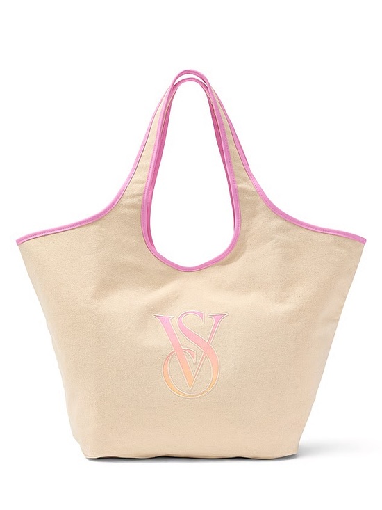 Victoria's Secret Handbags - Victoria's Secret Ombré Monogram Logo Tote Bag